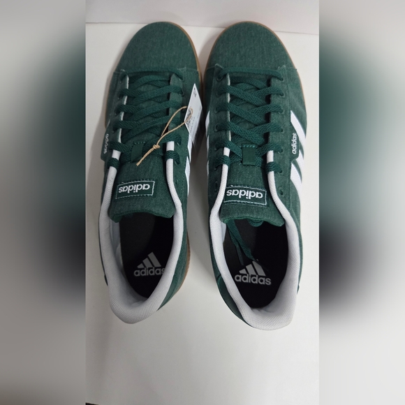 adidas 3.0 daily shoes Men’s Size 9.5 IF7487 Collegiate Green Gum New NIB main image 9